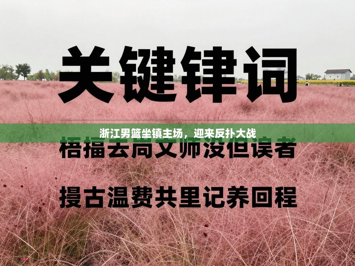 浙江男篮坐镇主场，迎来反扑大战  第1张